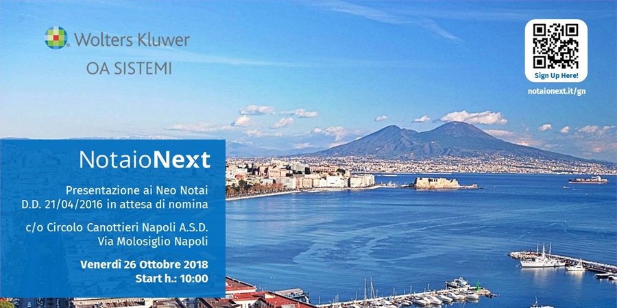 Presentazione ai Neo Notai D.D. 21/04/2016 in attesa di nomina @Napoli